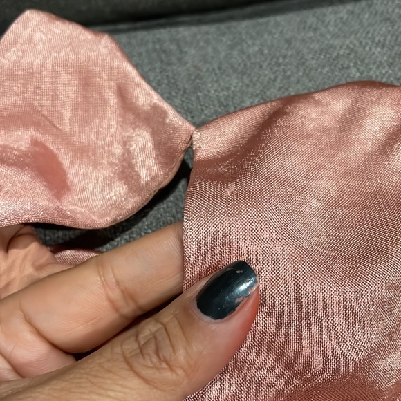 Free People Dark Blush Pink Ruched Sleeveless Dress - Picture 15 of 16